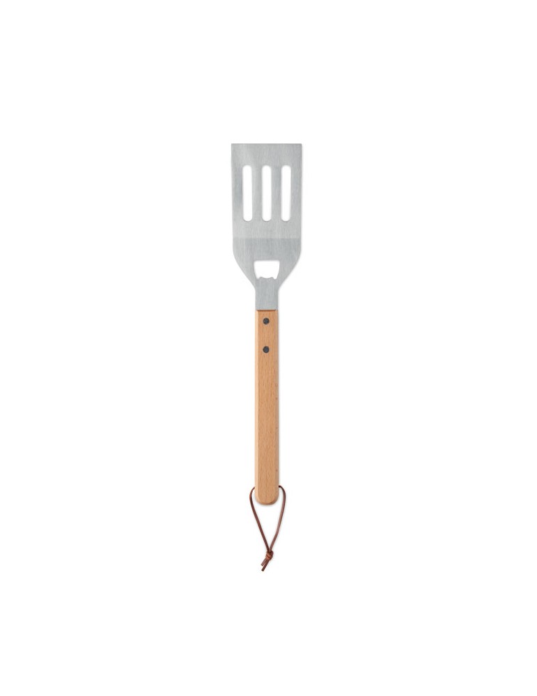 OPENCOOK Spatule pour barbecue en hêtre