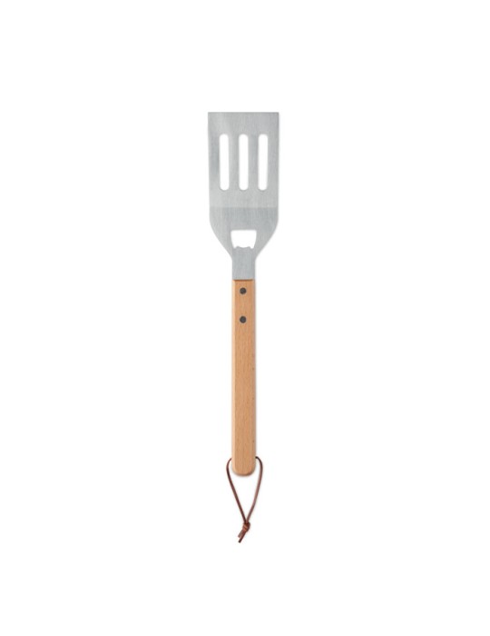 OPENCOOK Spatule pour barbecue en hêtre