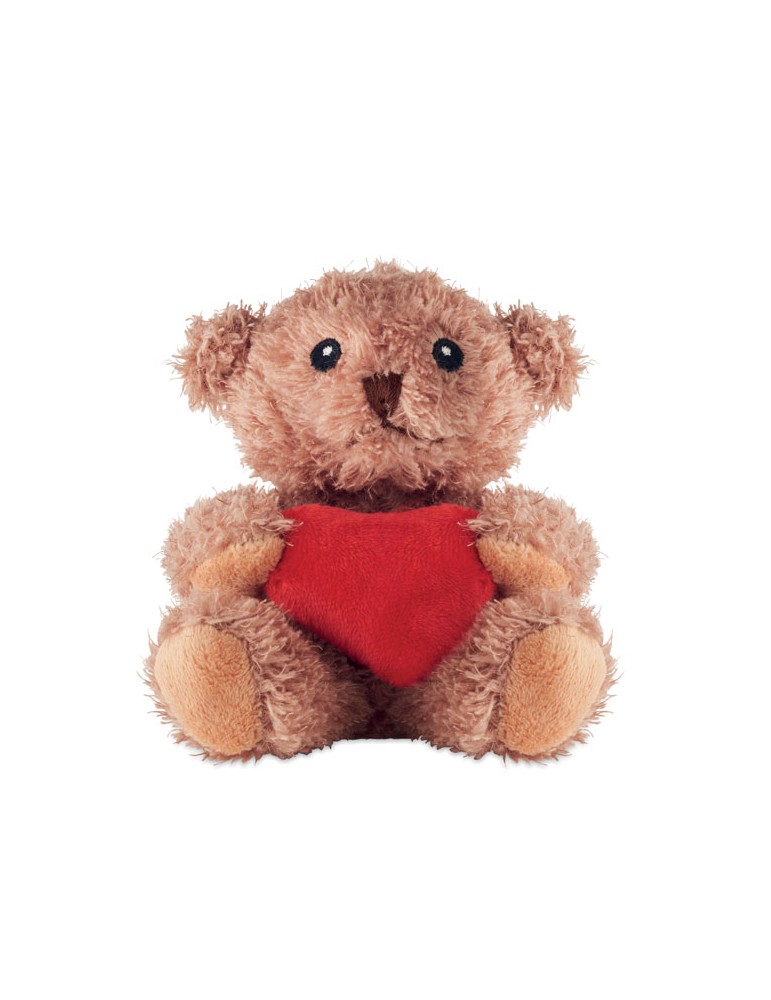 CUDDLE Petit ours peluche avec cœur