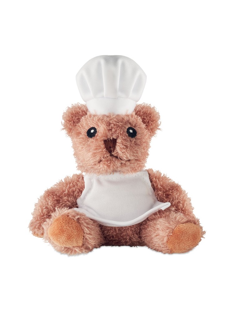 TEDDCHEF Ours en peluche chef cuisinier
