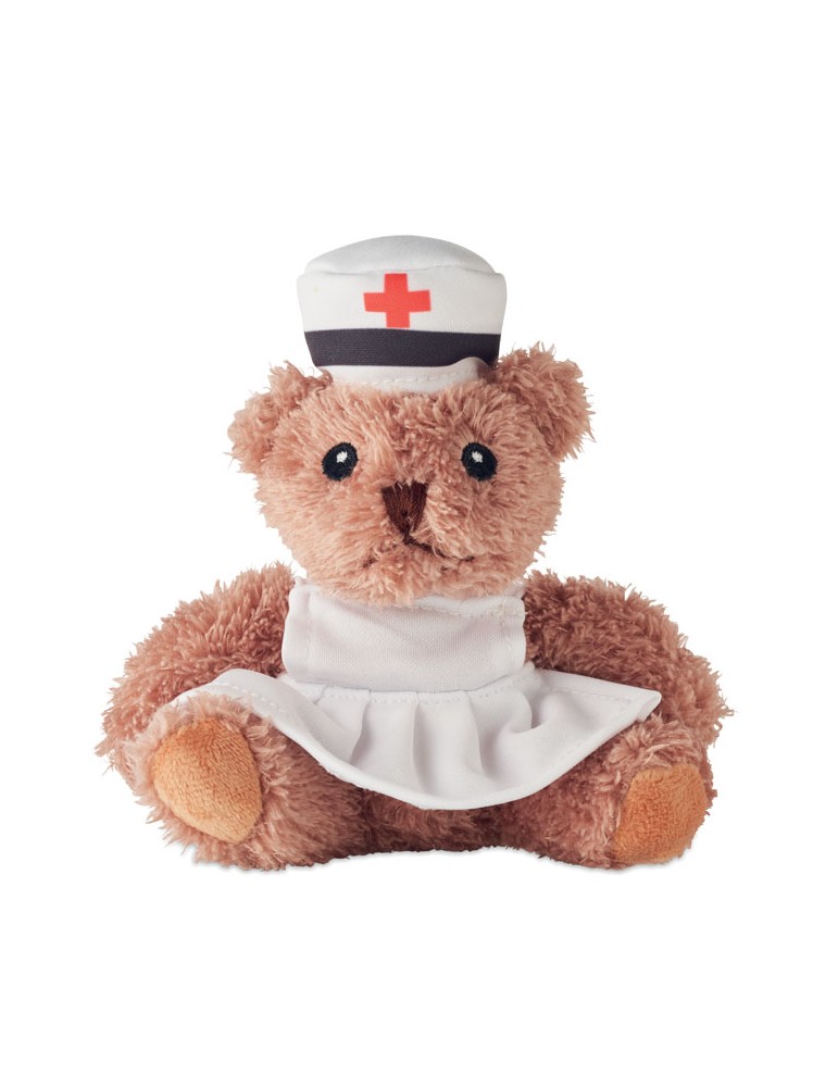NURSE Ours en peluche infirmière