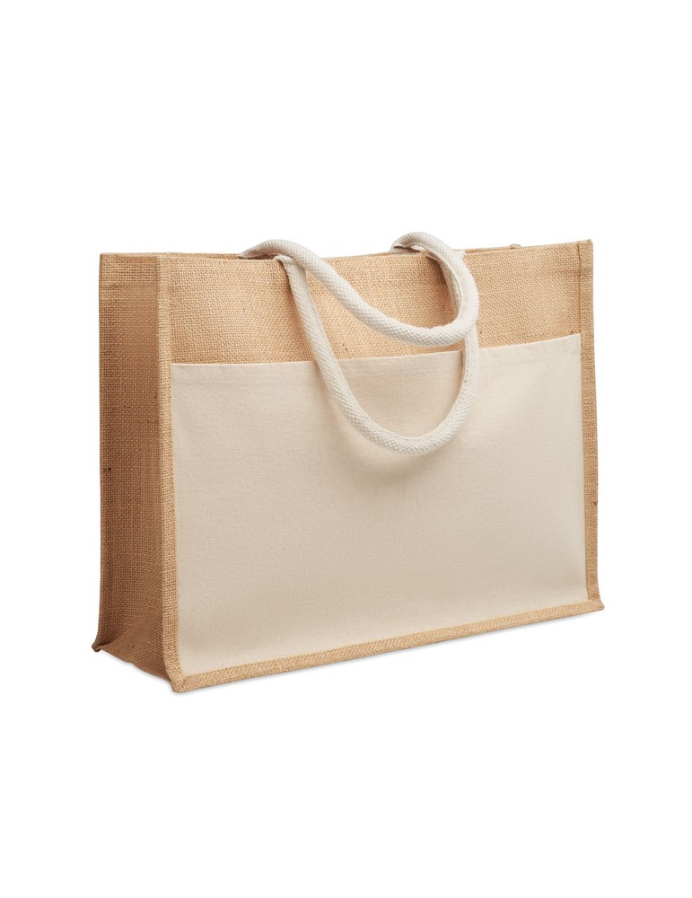 BAGA Sac shopping en jute