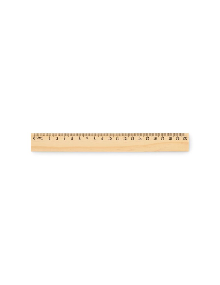 RULER20 Règle en bois 20cm