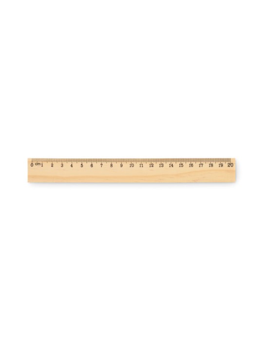 RULER20 Règle en bois 20cm
