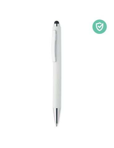 Stylo antibactérien personnalisé | Objets publicitaires BLANQUITO CLEAN