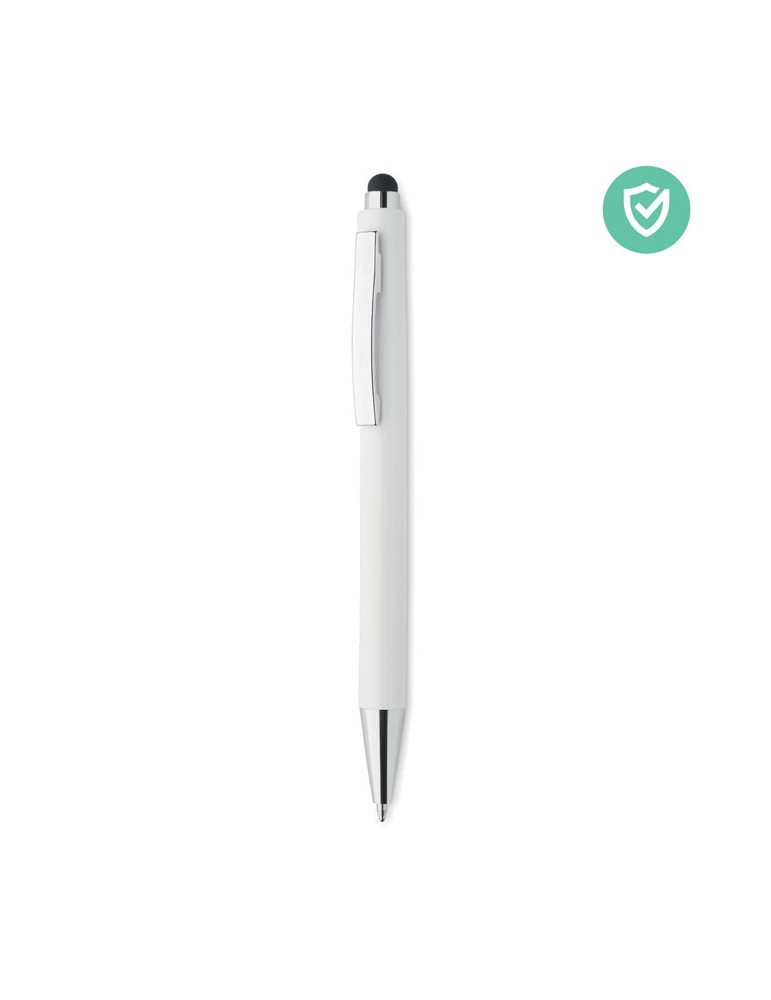 Stylo antibactérien personnalisé | Objets publicitaires BLANQUITO CLEAN
