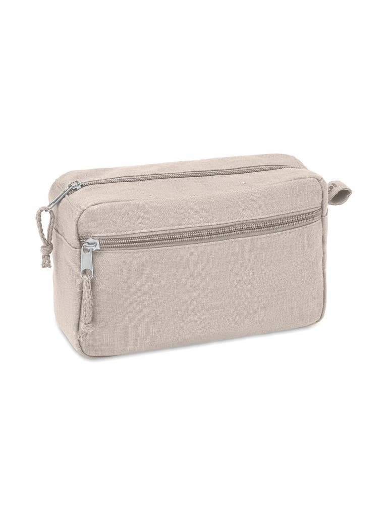 Trousse de toilette personnalisée en chanvre | NAIMA