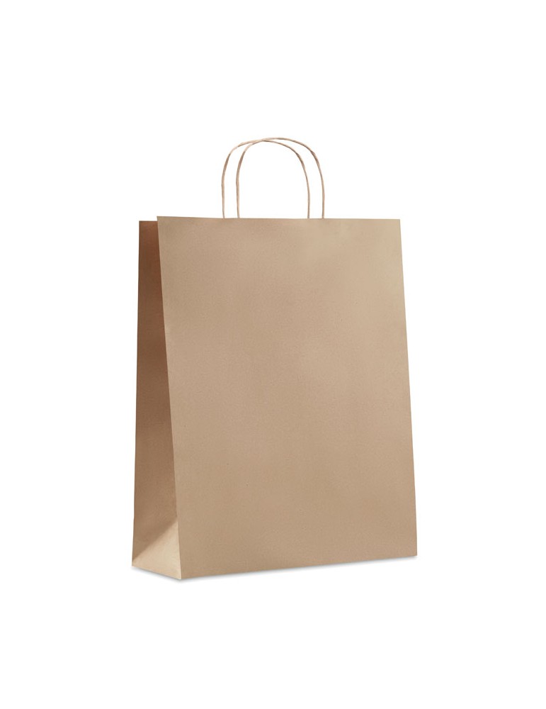 Sac en papier personnalisé | Objets publicitaires PAPER TONE L
