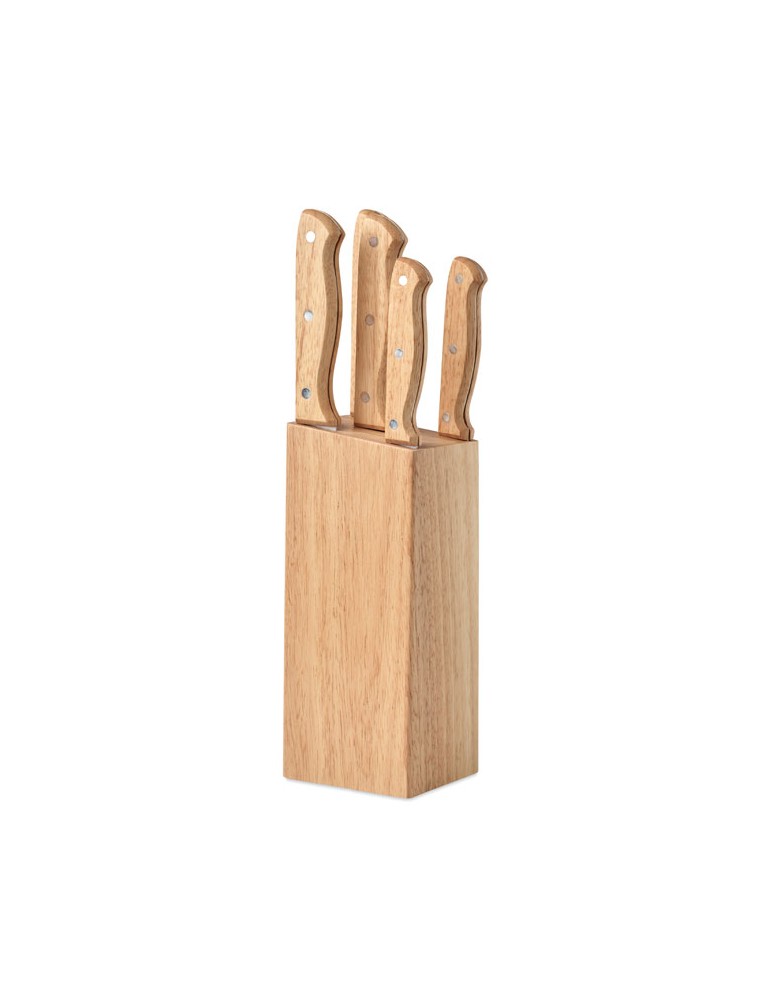 Set de 5 couteaux de cuisine personnalisés - Ustensiles de Cuisine pas cher