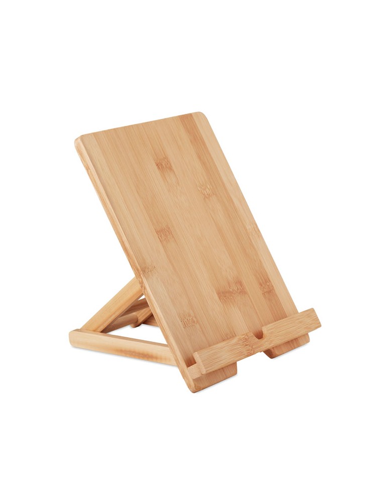 Support de bureau pratique en bambou - Accessoire Bureau