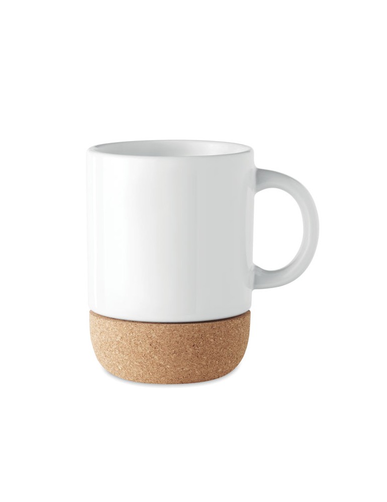 Tasse en céramique personnalisée avec base en liège - SUBCORK pas cher
