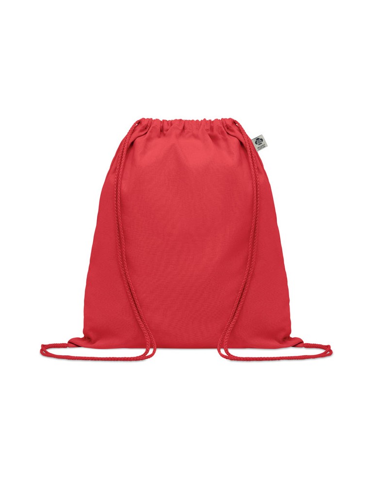 Sac à Cordon en Coton Organique - Personnalisé YUKI COLOUR pas cher