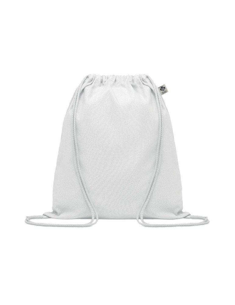 Sac à Cordon en Coton Organique - Personnalisé YUKI COLOUR pas cher