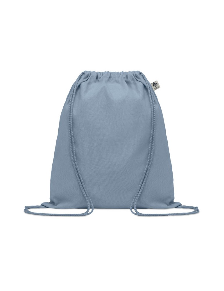 Sac à Cordon en Coton Organique - Personnalisé YUKI COLOUR pas cher