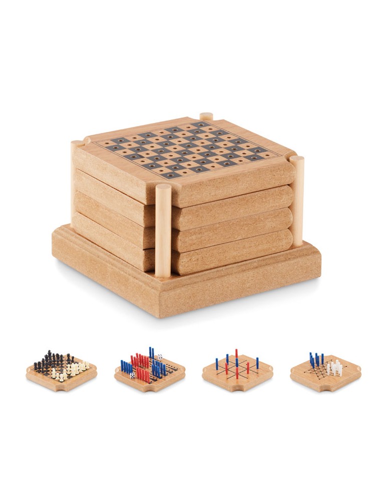 Sous-verres personnalisés COASTGAME - Jeux de société