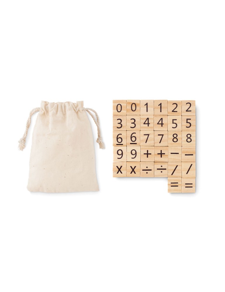 Jeu de comptage en bois personnalisé pas cher EDUCOUNT