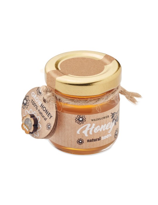 Miel de Fleurs Sauvages 50g - Épicerie Sucrée Personnalisée pas cher