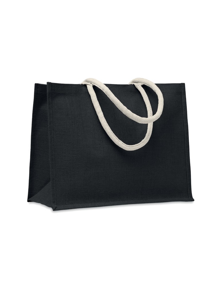 Sac Shopping en Jute AURA et Élégant Personnalisée pas cher