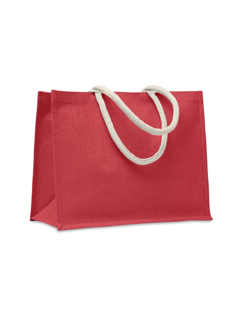 Sac Shopping en Jute AURA et Élégant Personnalisée pas cher