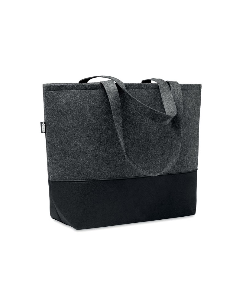 Sac shopping  en feutre RPET personnalisée pas cher