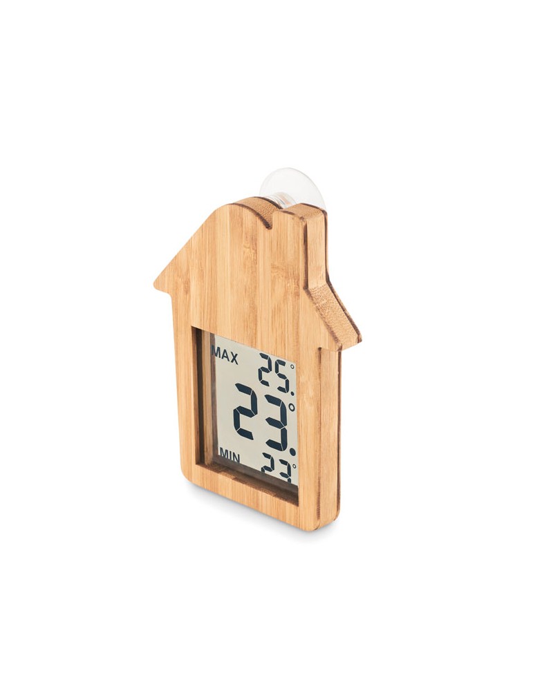 Station Météo en Bambou HISA - Objets Publicitaires