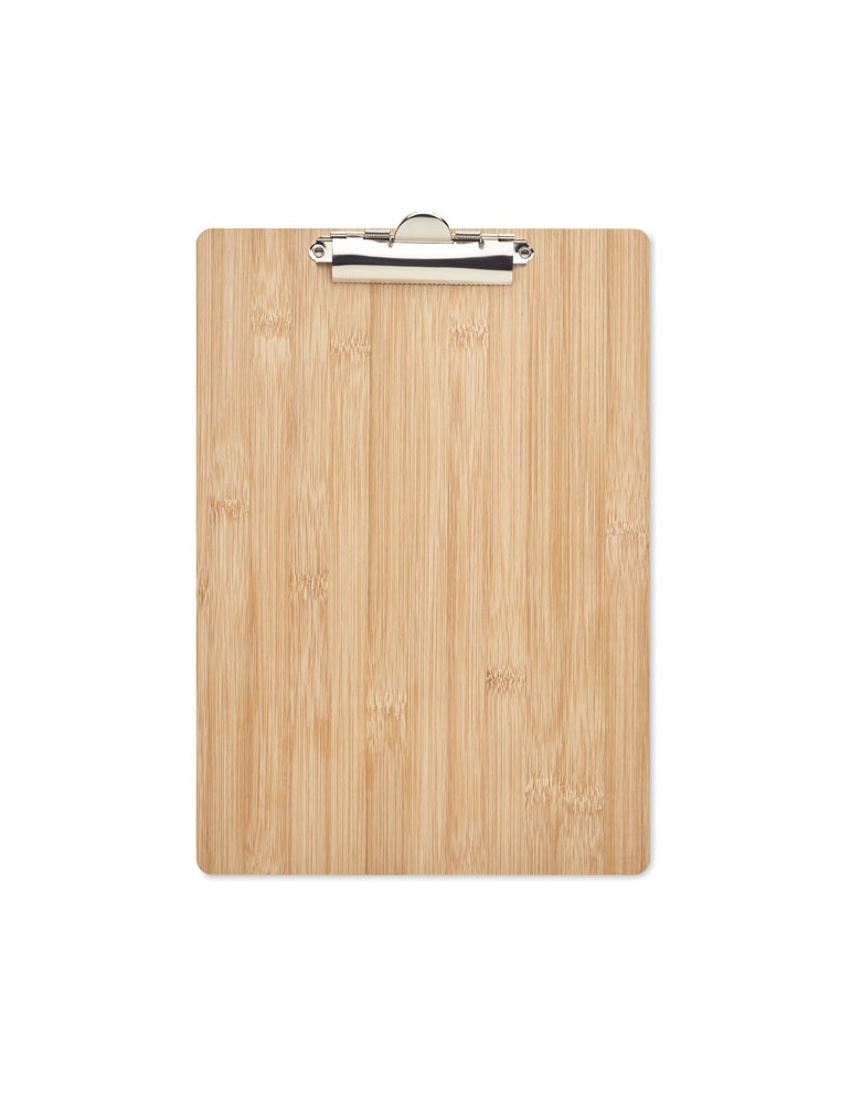 Porte-bloc en bambou A4 - Objet publicitaire personnalisé