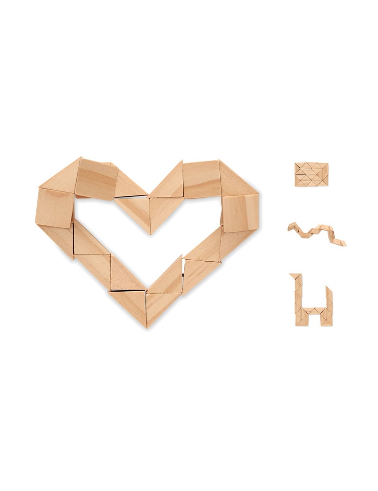 Casse-tête en bois Jeu de patience Personnalisé STUKIE pas cher