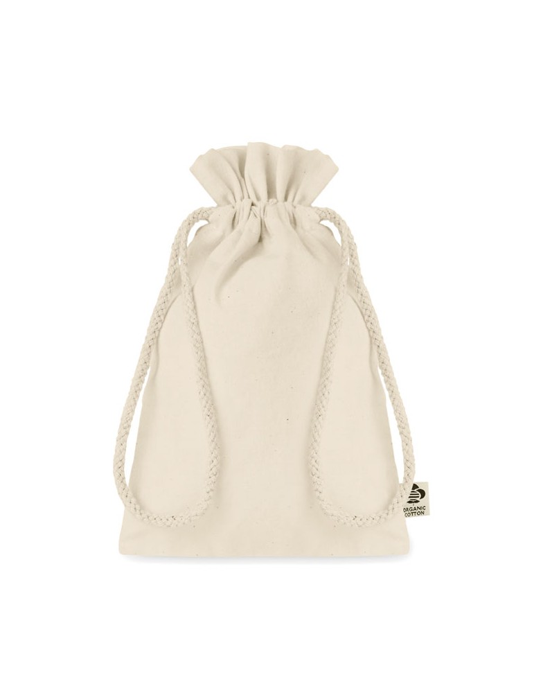 Sac cadeau coton bio Personnalisé AMBER SMALL pas cher