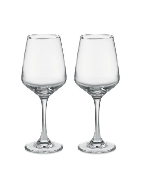 Verres à vin personnalisés - Ensemble de 2 CHEERS pas cher