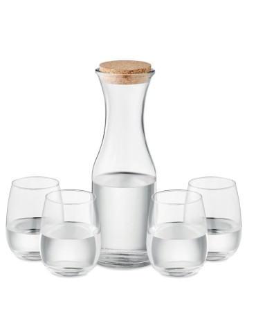 Set de boisson  en verre recyclé personnalisée pas cher