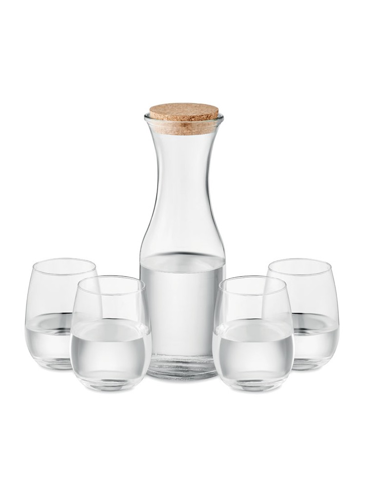 Set de boisson  en verre recyclé personnalisée pas cher