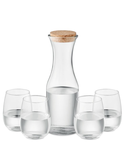 Set de boisson  en verre recyclé personnalisée pas cher