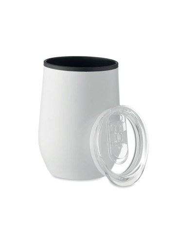 Tasse Double Paroi Incassable 350 ml Personnalisée pas cher