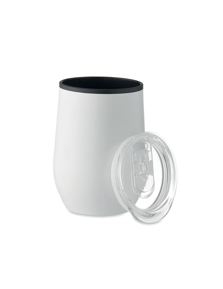 Tasse Double Paroi Incassable 350 ml Personnalisée pas cher