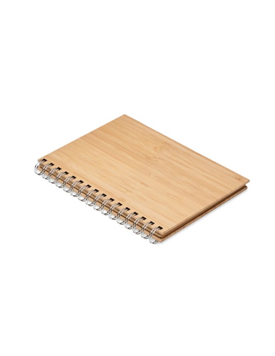 Carnet A5 en Bambou Cadeau d'Entreprise Personnalisé - BRAM unique