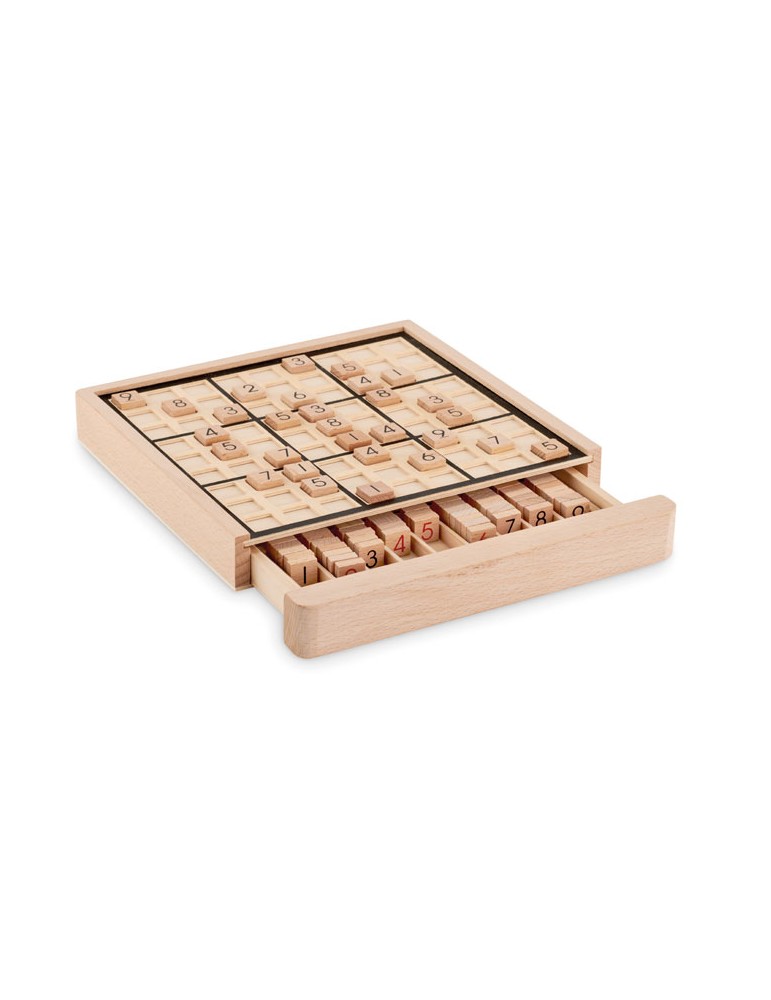 Jeu de Sudoku en Bois Cadeau d'Entreprise Unique