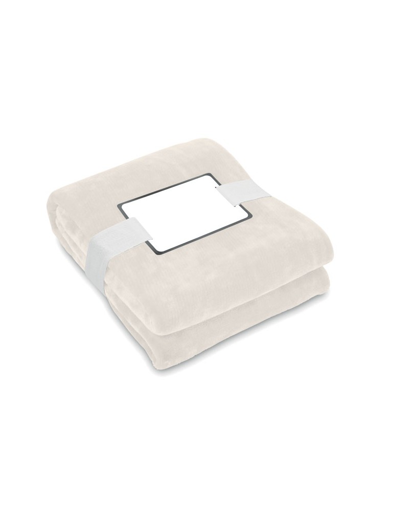 Couverture Polaire Personnalisée RPET LOGAN - Confortable