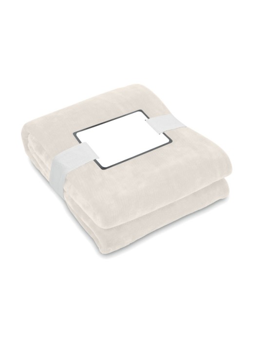 Couverture Polaire Personnalisée RPET LOGAN - Confortable