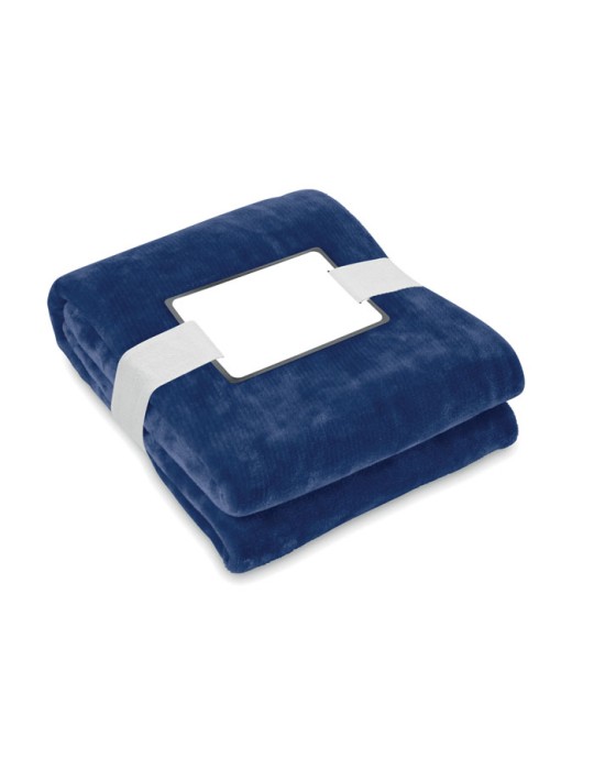 Couverture Polaire Personnalisée RPET LOGAN - Confortable