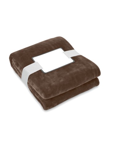 Couverture Polaire Personnalisée RPET LOGAN - Confortable