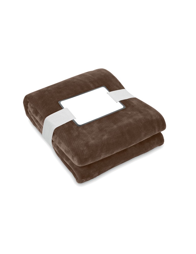 Couverture Polaire Personnalisée RPET LOGAN - Confortable