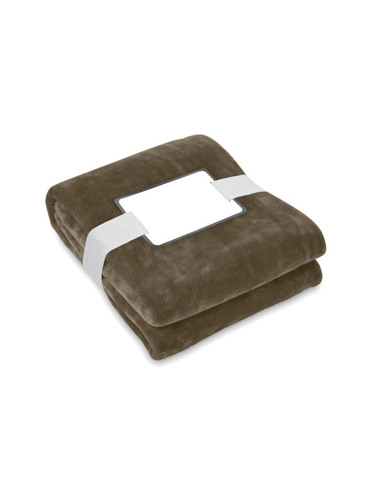 Couverture Polaire Personnalisée RPET LOGAN - Confortable