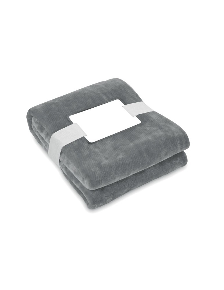 Couverture Polaire Personnalisée RPET LOGAN - Confortable