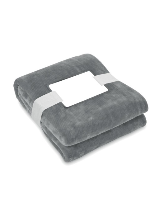 Couverture Polaire Personnalisée RPET LOGAN - Confortable