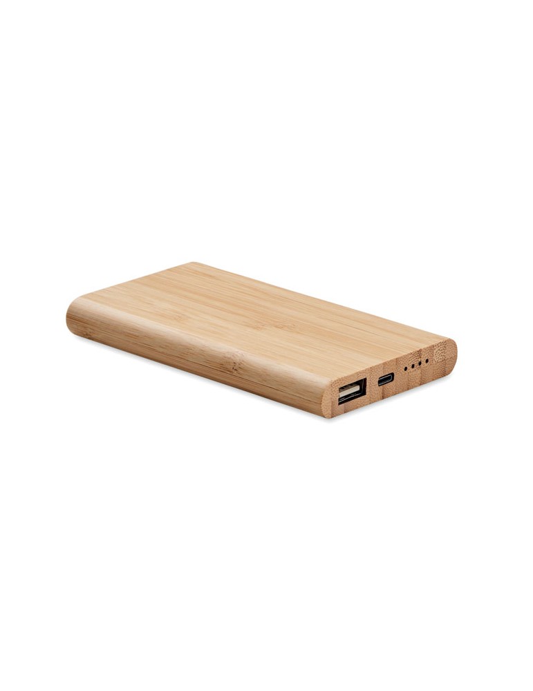 Powerbank Personnalisé - Bambou 4000 mAh