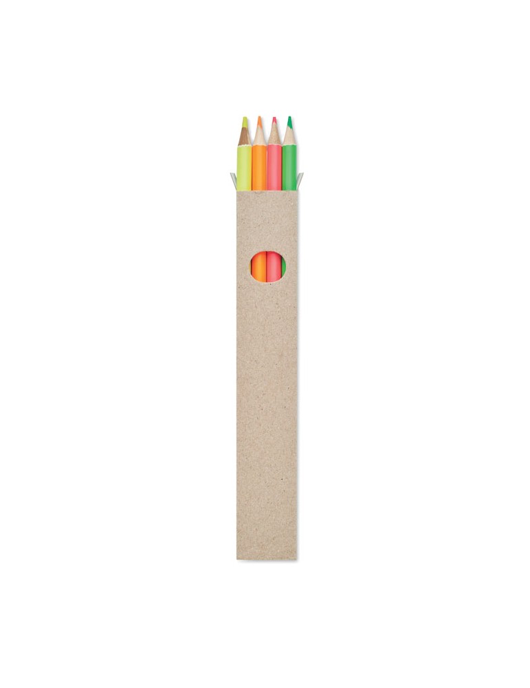 Set de Crayons Surligneurs Personnalisés - Set de 4 Goodies