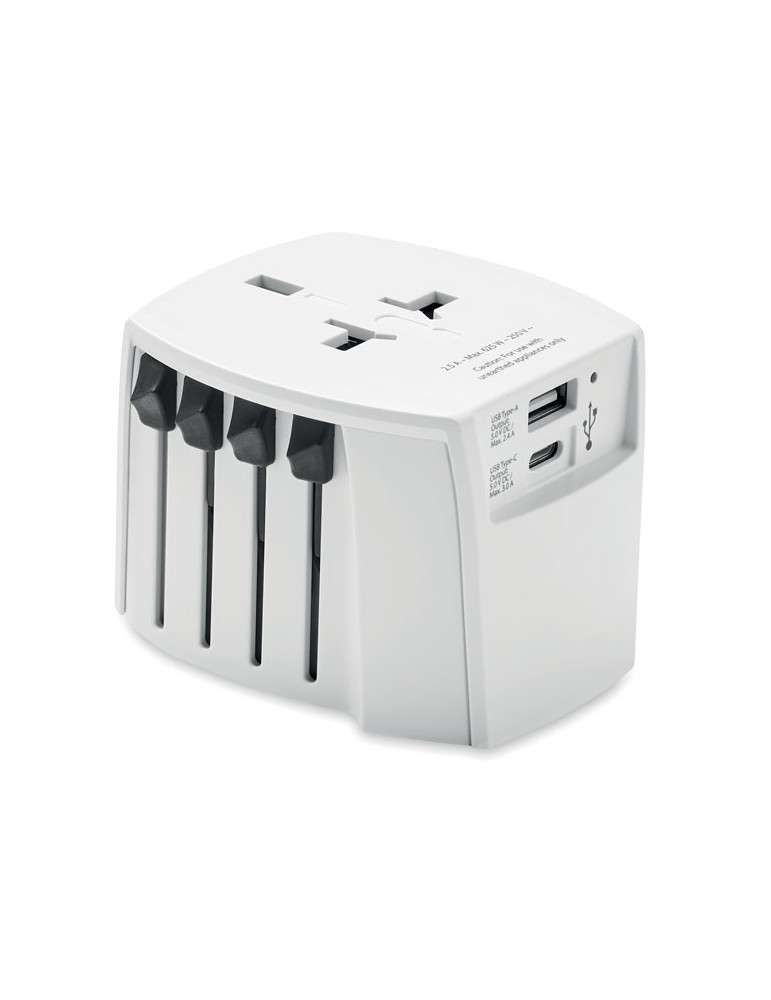 Adaptateur Universel Pratique Personnalisé - A/C USB Skross MUV pas cher