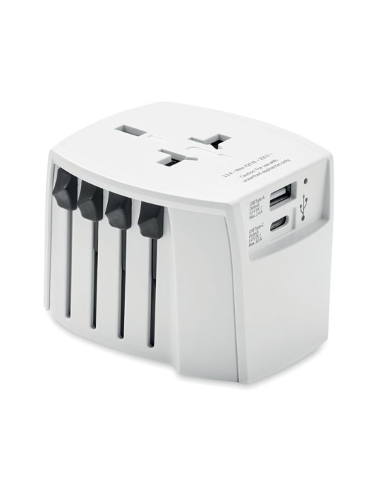 Adaptateur Universel Pratique Personnalisé - A/C USB Skross MUV pas cher