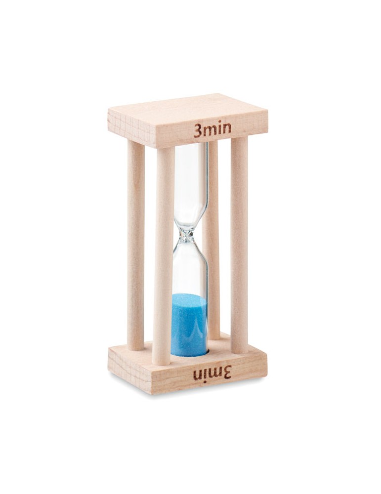 Sablier en Bois Personnalisé 3 min - Accessoire Maison Chic Économique