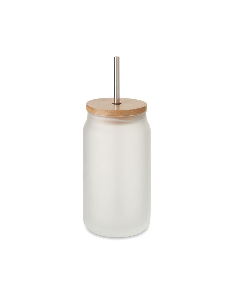 Pot Mason Sublimation 400 ml - Cadeau d'Entreprise Personnalisé